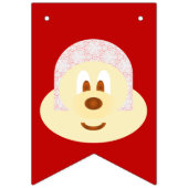 鮑鮑のアゲハチョウの旗布の旗 バンティングフラッグ (第1の旗)