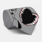 鮫のかみ傷のタイ ネクタイ (ロール)