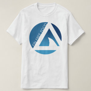 鮫のひれの自由な食糧tricircles tシャツ