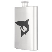 鮫のシルエット フラスク (左)