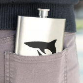 鮫のシルエット フラスク (インサイチュ)