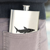 鮫のシルエット フラスク (インサイチュ)