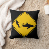 鮫のスキー クッション (ブランケット)