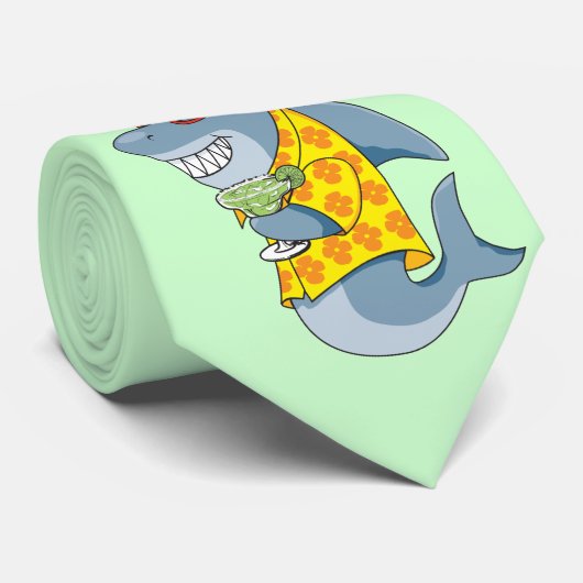 鮫のタイ ネクタイ (ロール)