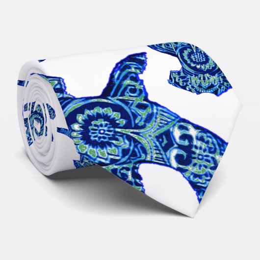 鮫のタイ ネクタイ (ロール)