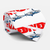 鮫のダイビング ネクタイ (ロール)