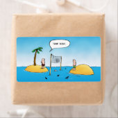 鮫のバレーボールのおもしろいな漫画 ラベル (インサイチュ)