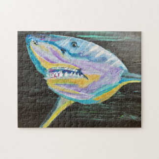 鮫のパズル ジグソーパズル