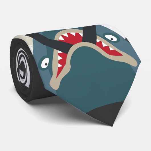 鮫のボス ネクタイ (ロール)