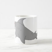 鮫のマグ コーヒーマグカップ (中央)