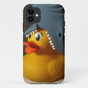 鮫の帽子のゴムアヒル iPhone 11 ケース