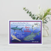 鮫の招待状 招待状 (スタンド正面)