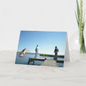 鮫の挨拶状をつかまえること カード (正面)