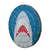 鮫の攻撃のダート盤 ダーツボード (正面右)