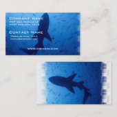 鮫の攻撃の名刺 名刺 (正面/裏面)