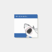 鮫の攻撃はおもしろいなあなたの名前を加えます ポストイット (正面)