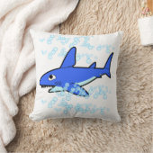 鮫の枕 クッション (ブランケット)