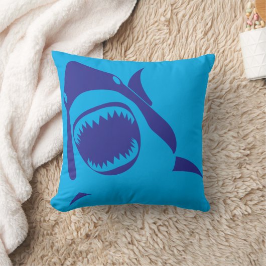 鮫の枕 クッション (ブランケット)