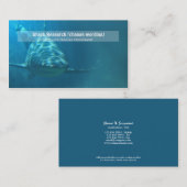 鮫の生物学の海兵隊員の研究 名刺 (正面/裏面)