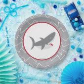 鮫の紙皿 ペーパープレート (パーティー)