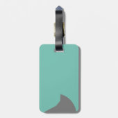 鮫の荷物のラベル ラゲッジタグ (裏面縦)