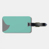 鮫の荷物のラベル ラゲッジタグ (裏面横)