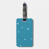 鮫の荷物のラベル ラゲッジタグ (裏面縦)