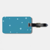 鮫の荷物のラベル ラゲッジタグ (裏面横)