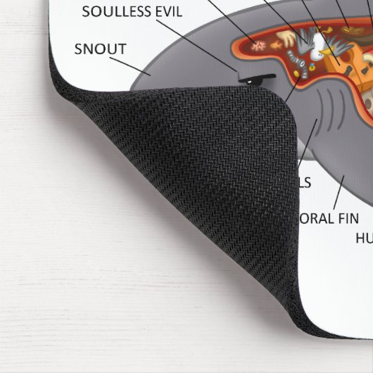 鮫の解剖学 マウスパッド (コーナー)