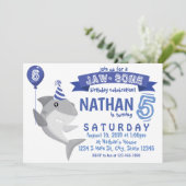 鮫の誕生日 招待状 (スタンド正面)