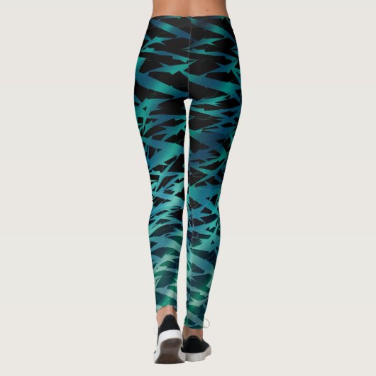 鮫の逆上 レギンス (裏面)