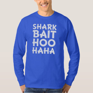 鮫の餌のHooハハのおもしろいな人のワイシャツ Tシャツ