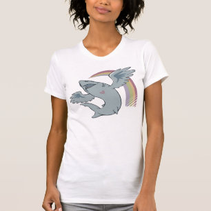 鮫の鳥 Tシャツ