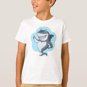 鮫のHanes Taglessのワイシャツ Tシャツ