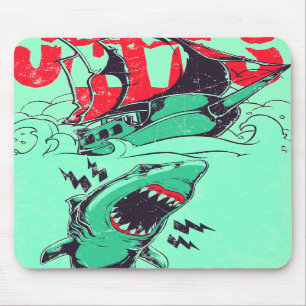 鮫のmousepad マウスパッド