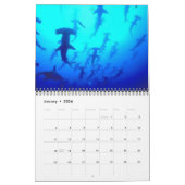 鮫は2014年をカレンダーに記録します カレンダー (1月 2026)