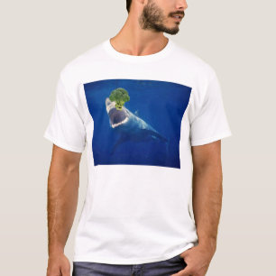 鮫対Eviloccoli Tシャツ