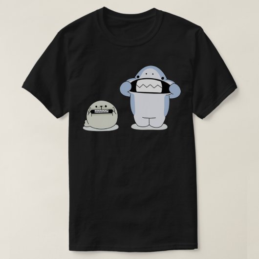 鮫津スマイル Tシャツ (デザイン正面)