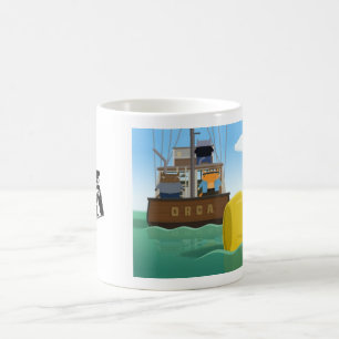 鮫猫 コーヒーマグカップ
