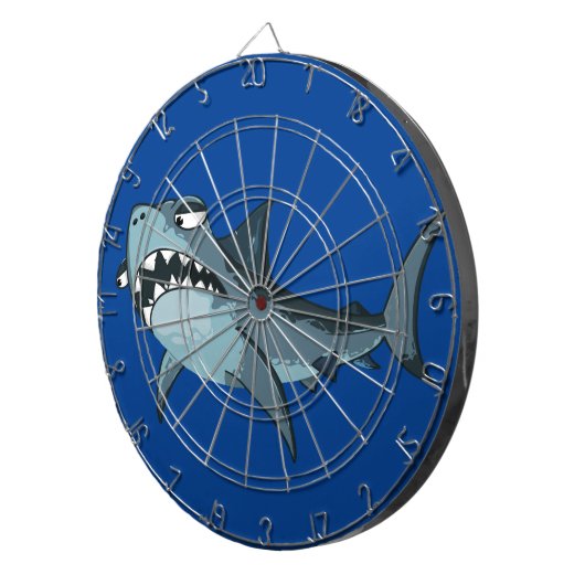 鮫矢板 ダーツボード (正面右)