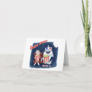 鮫週の郵便はがき カード