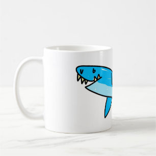 鮫 コーヒーマグカップ
