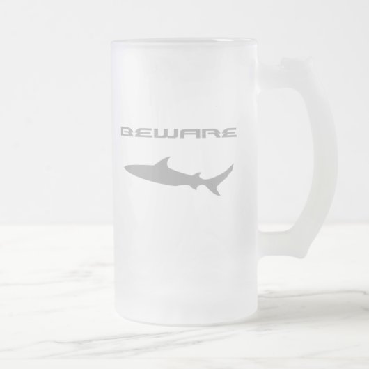 鮫 フロストグラスビールジョッキ (右)