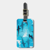 鮫! ラゲッジタグ (正面縦)