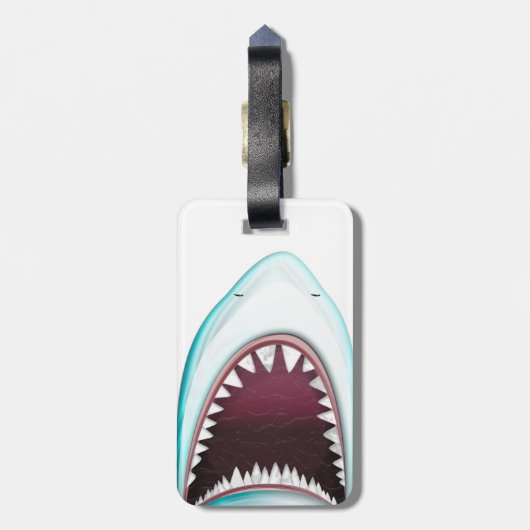 鮫 ラゲッジタグ (裏面縦)