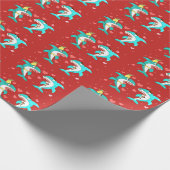 鮫 ラッピングペーパー (角)