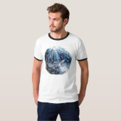 鮫-灰色礁 Tシャツ (正面フル)