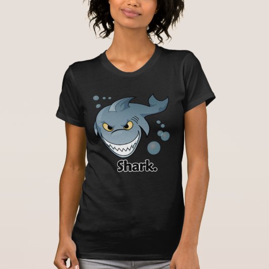 鮫。 鮫 Tシャツ (正面)