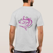 鮫B8のスタジオのワイシャツ Tシャツ (裏面)