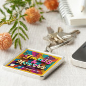 「鮮やかつながり」 キーホルダー (側面)